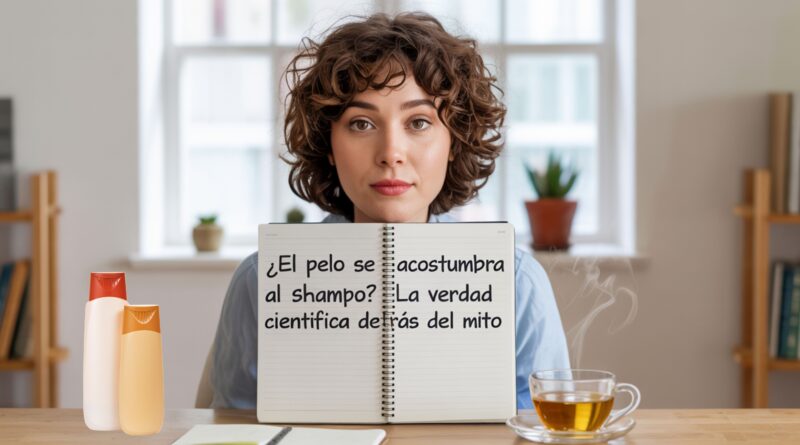 ¿El pelo se acostumbra al shampoo?