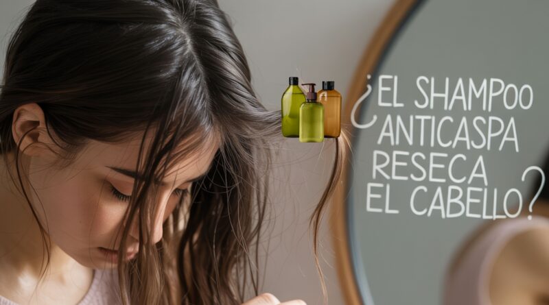 ¿El shampoo anticaspa reseca el cabello?