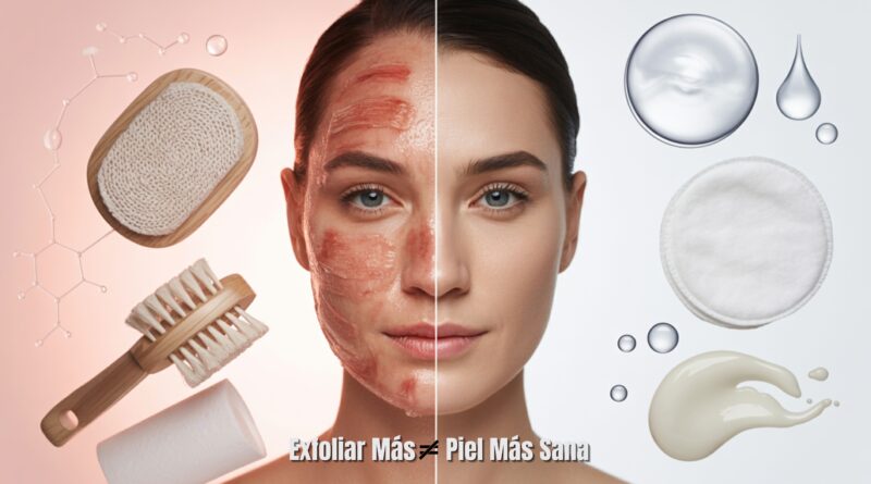 Exfoliar Más ≠ Piel Más Sana